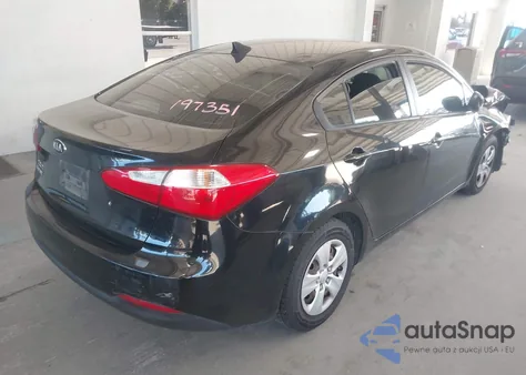 2014 Kia Forte Lx из США, поврежденный, VIN KNAFK4A65E5197351